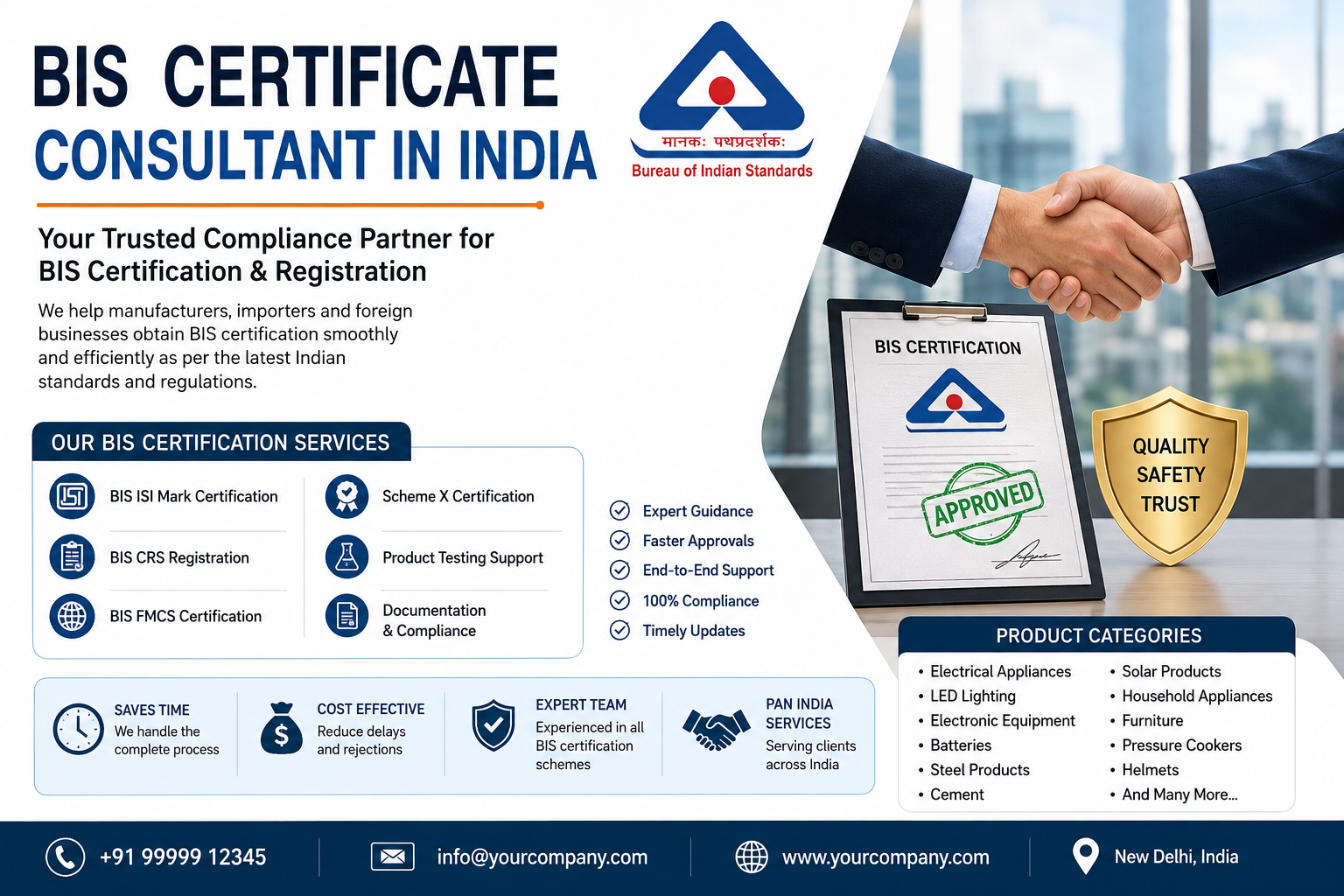 BIS Certificate Consultant in India