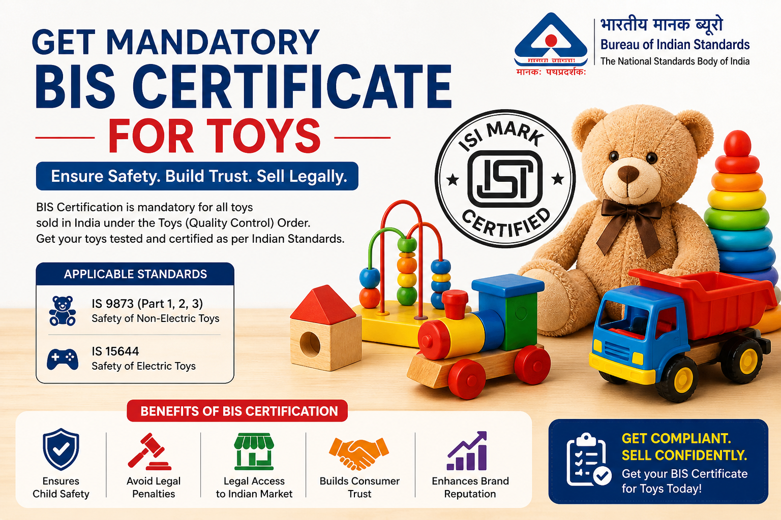 BIS certificate for toys