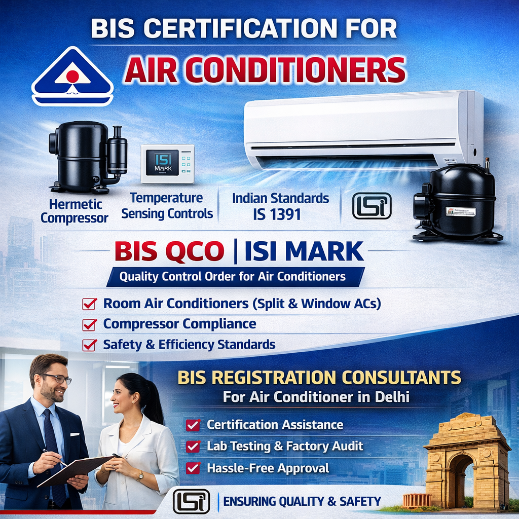 BIS Certification for Air Conditioners