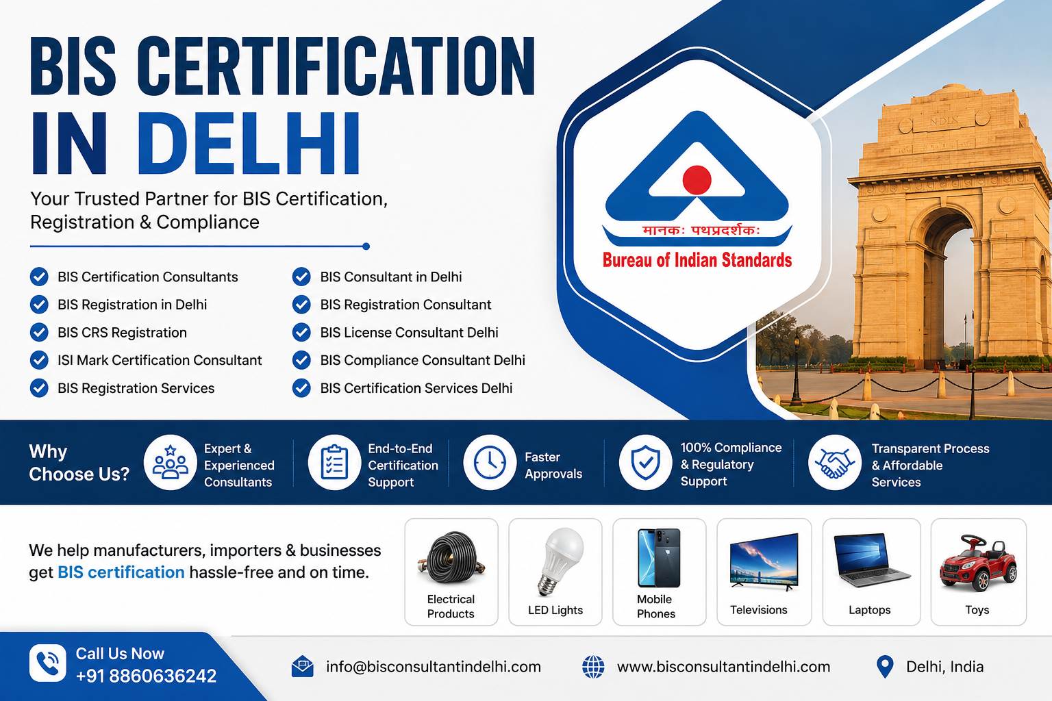 BIS Certification in Delhi