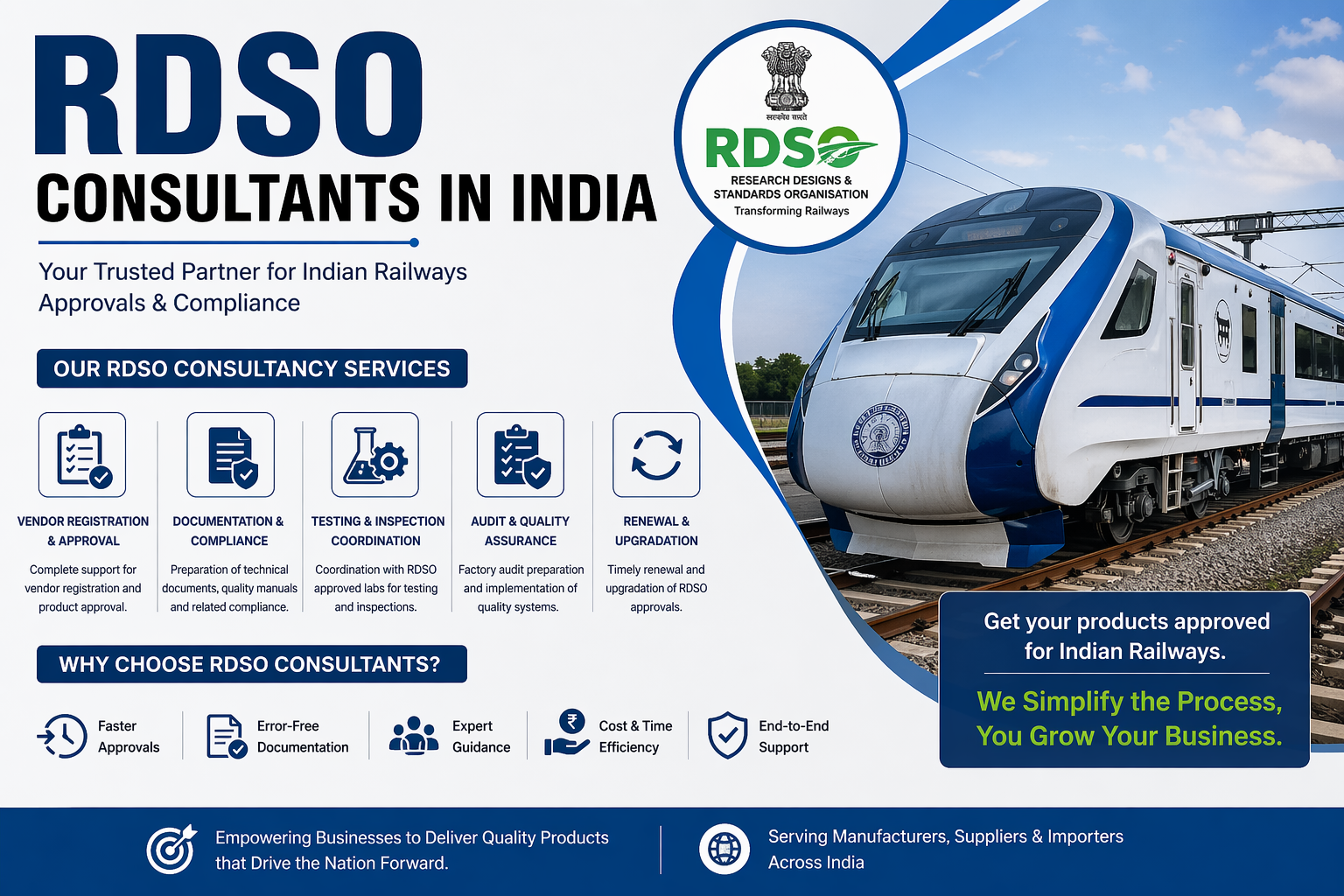 RDSO Consultants in India